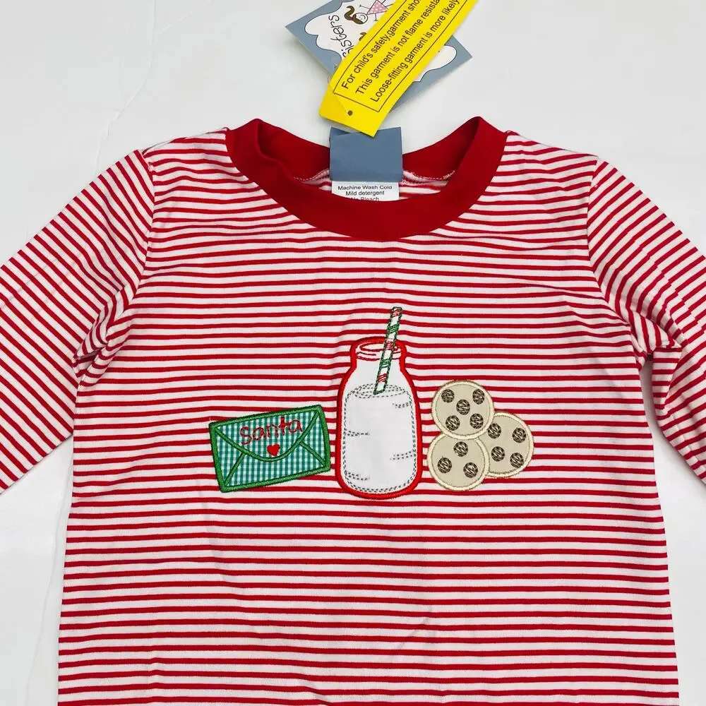 NWT Three Sisters Size 4T Milk & Cookies PJs